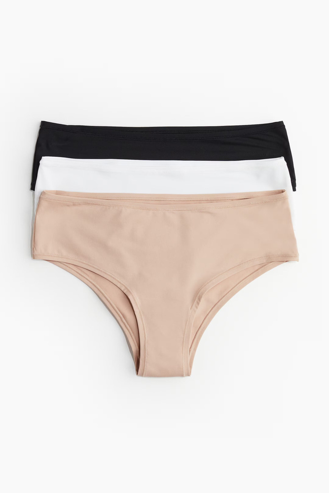 Комплект трусов хипстеры H&M Ladies Briefs, 3 шт #1