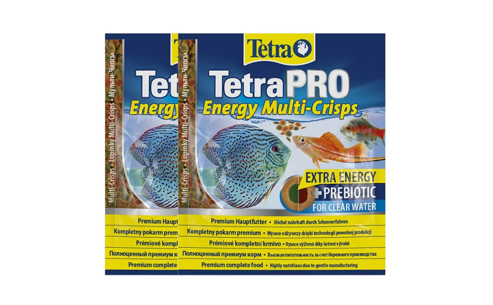 TetraPro Energy Crisps корм-чипсы для всех видов рыб для дополнительной энергии 12 г (sachet) х 2 шт. #1