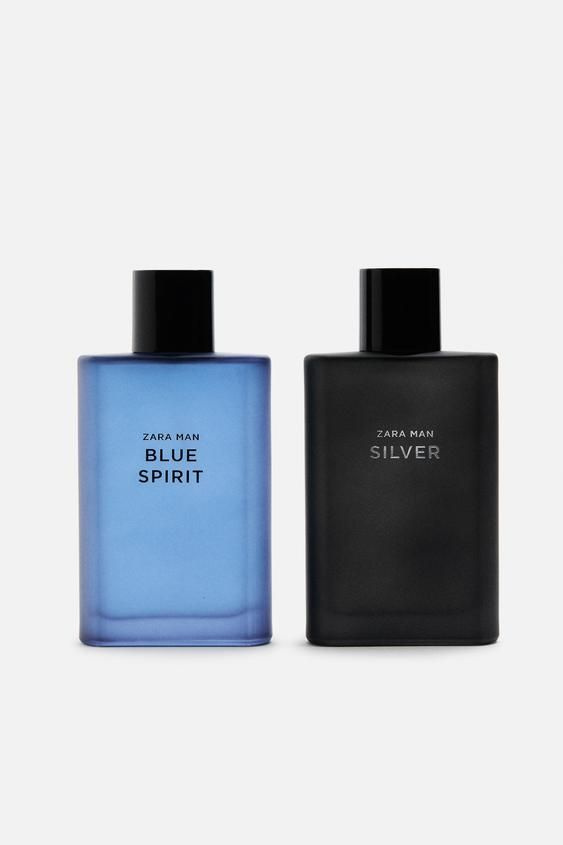 Zara Туалетная вода MAN SILVER + MAN BLUE SPIRIT EAU DE TOILETTE, 2 X 90 МЛ (3,04 FL.OZ) 180 мл  #1