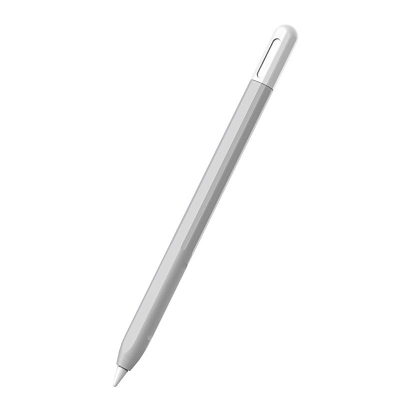 (1 шт.) Силиконовый чехол для ручки Apple Pencil Pro серый #1