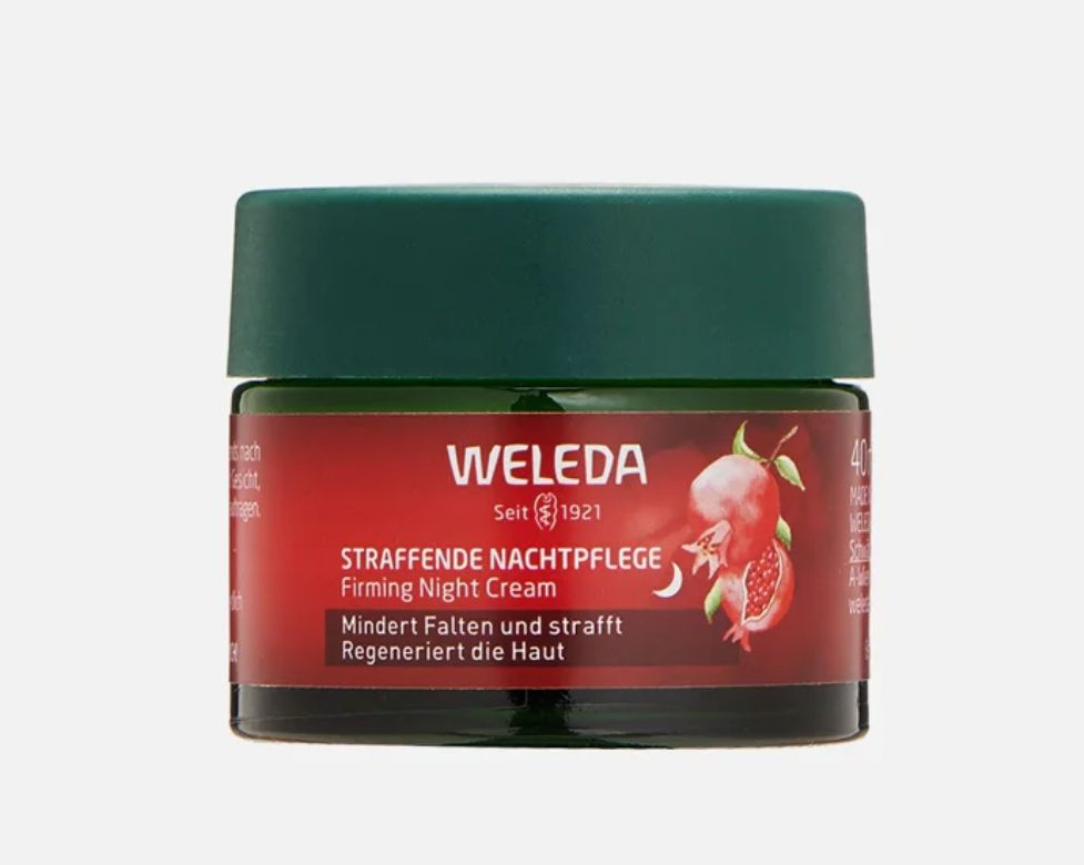 НОЧНОЙ КРЕМ - ЛИФТИНГ ДЛЯ ЛИЦА WELEDA pomegranate & maca peptides firming 40 мл, Швейцария  #1