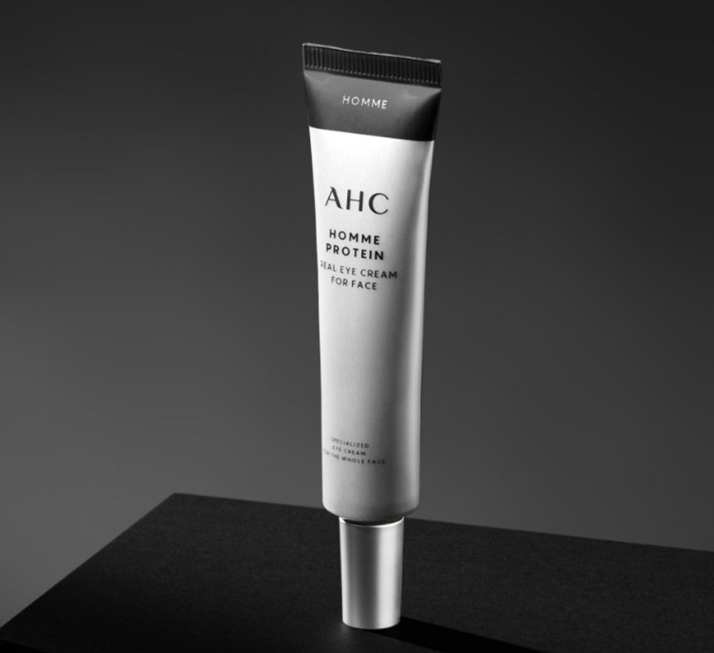 Универсальный мужской крем с протеинами AHC Homme Protein Real Eye Cream For Face 35ml  #1