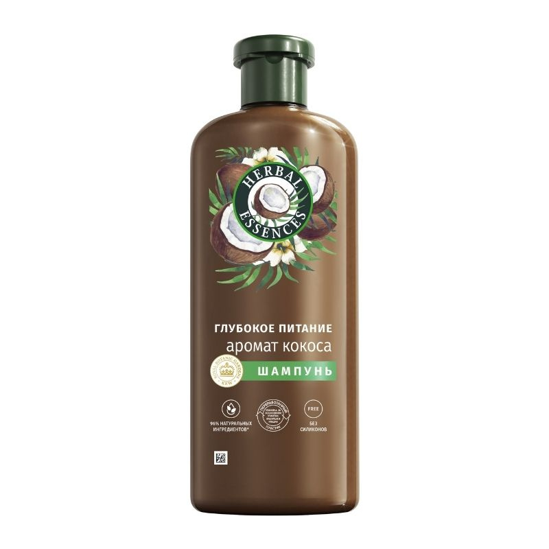 Herbal Essences Шампунь для волос Аромат кокоса, Глубокое питаниe, 350 мл  #1