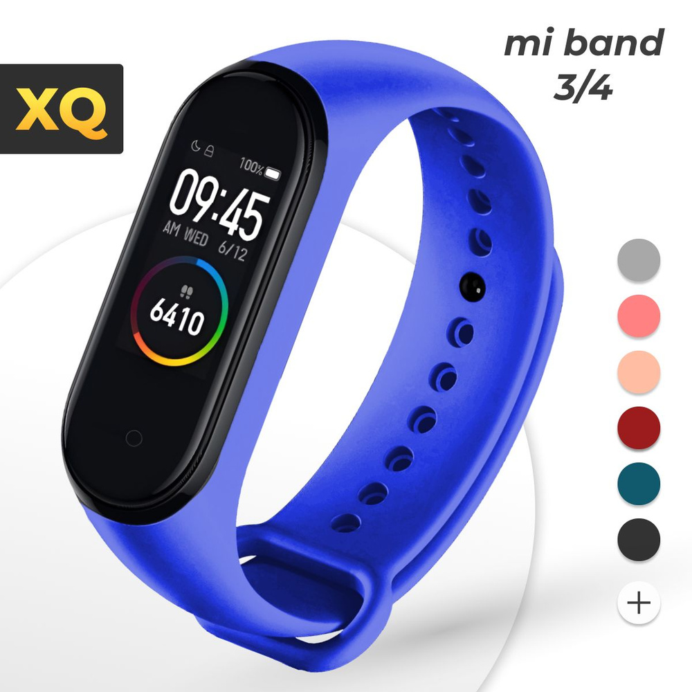 Ремешок для Xiaomi Mi Band 4 / Ремешок для Xiaomi Mi Band 3 / сапфировый  #1