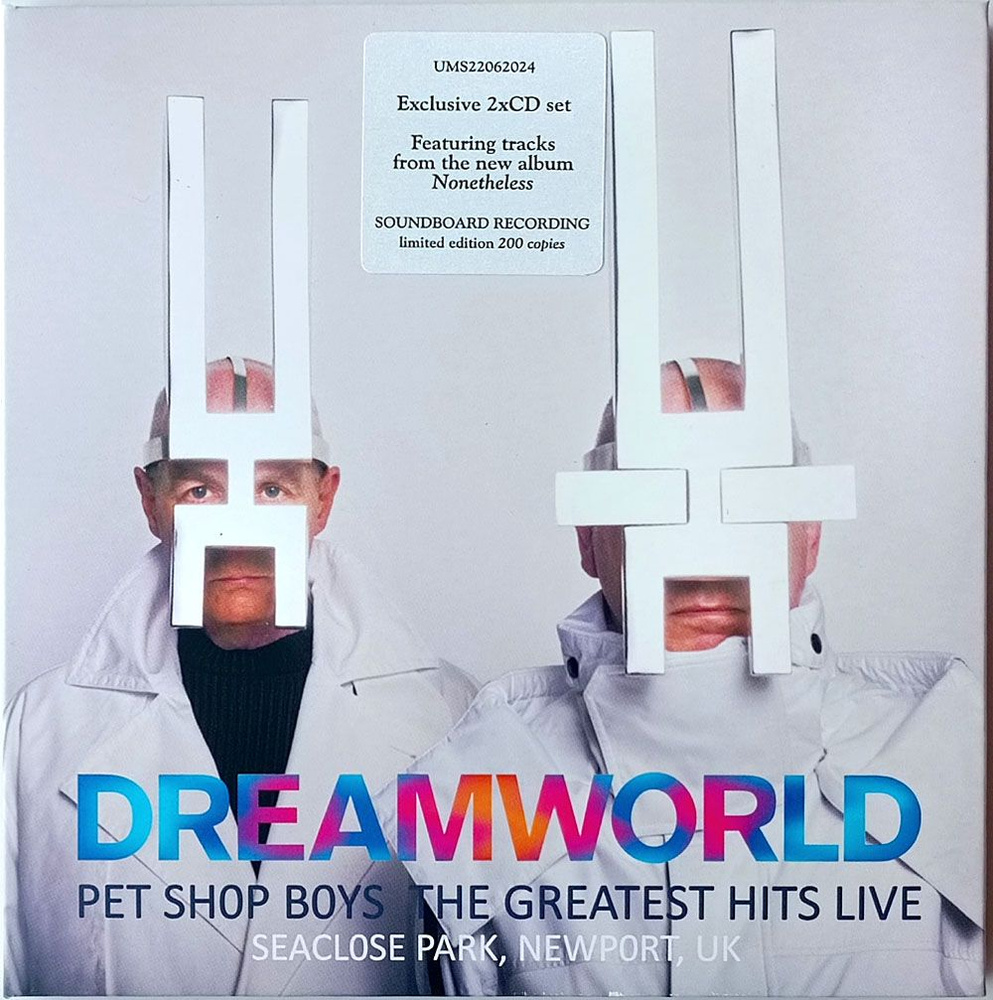 PET SHOP BOYS The Greatest Hits Live in Newport UK 2024 2CD set (компакт диск) #1