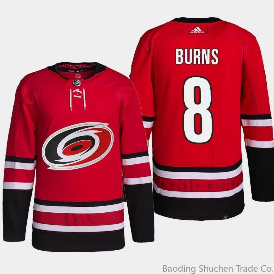 NHL джерси хоккейная Каролина Харрикейнз Carolina Hurricanes Jersey 8 Brent Burns  #1