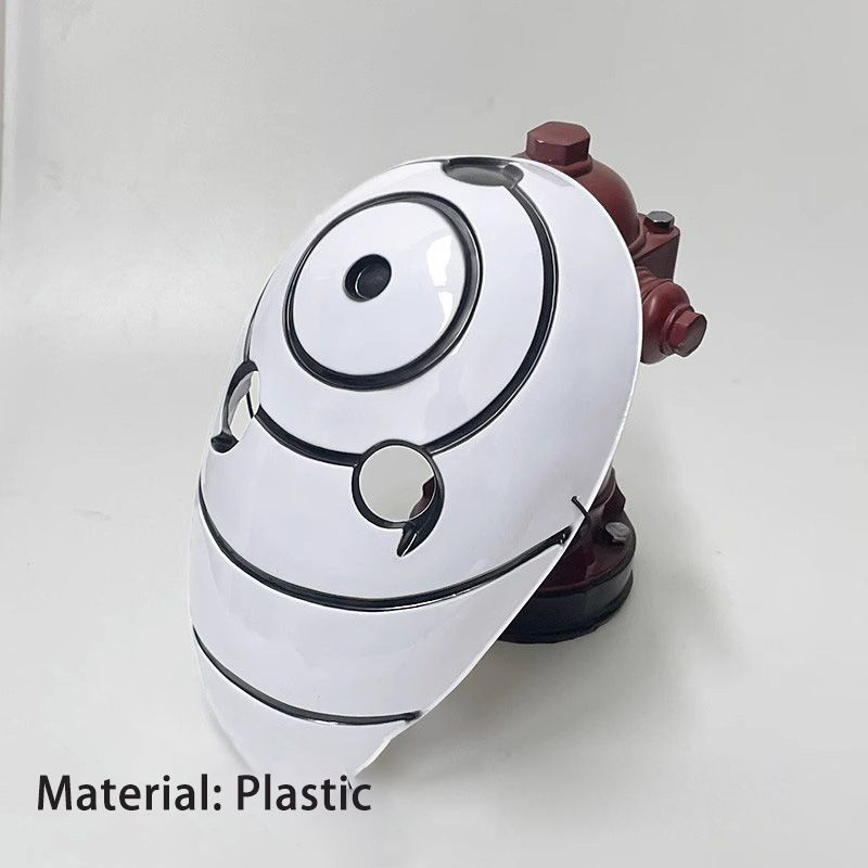 Маска из сериала Игра в Naruto Uchiha Obito Cosplay Mask Хэллоуинский карнавал маска аниме  #1