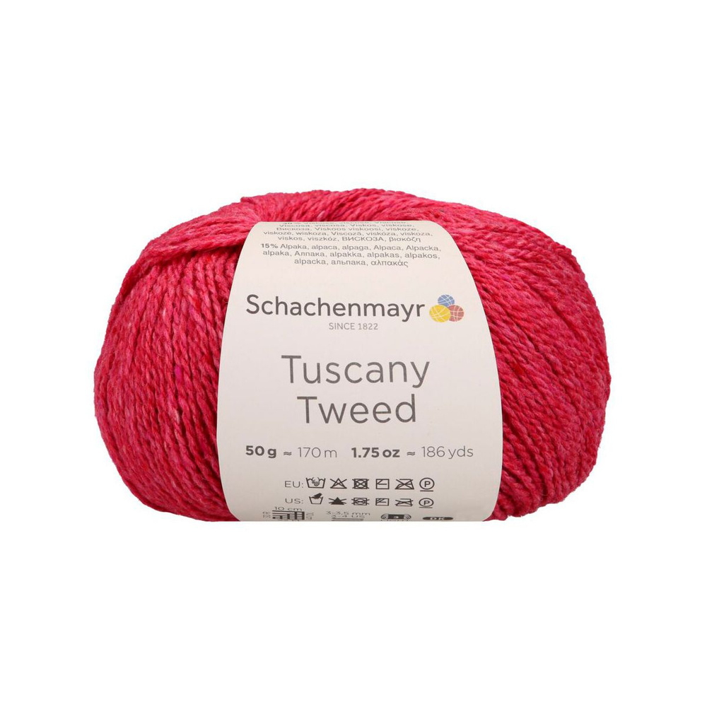 Tuscany Tweed /Таскани Твид/ пряжа Schachenmayr (55% шерсть, 30% вискоза, 15% альпака), 50г/170м, арт. #1