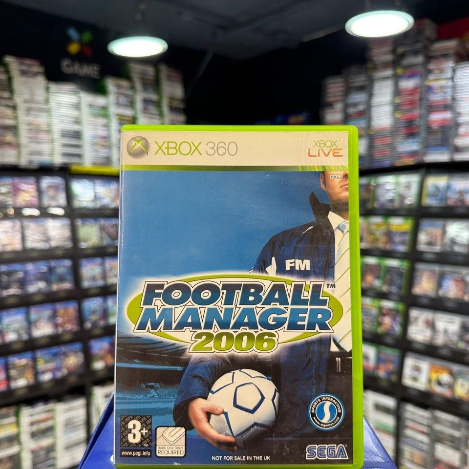 Игра Football Manager 2006 (Xbox 360) (Box) #1