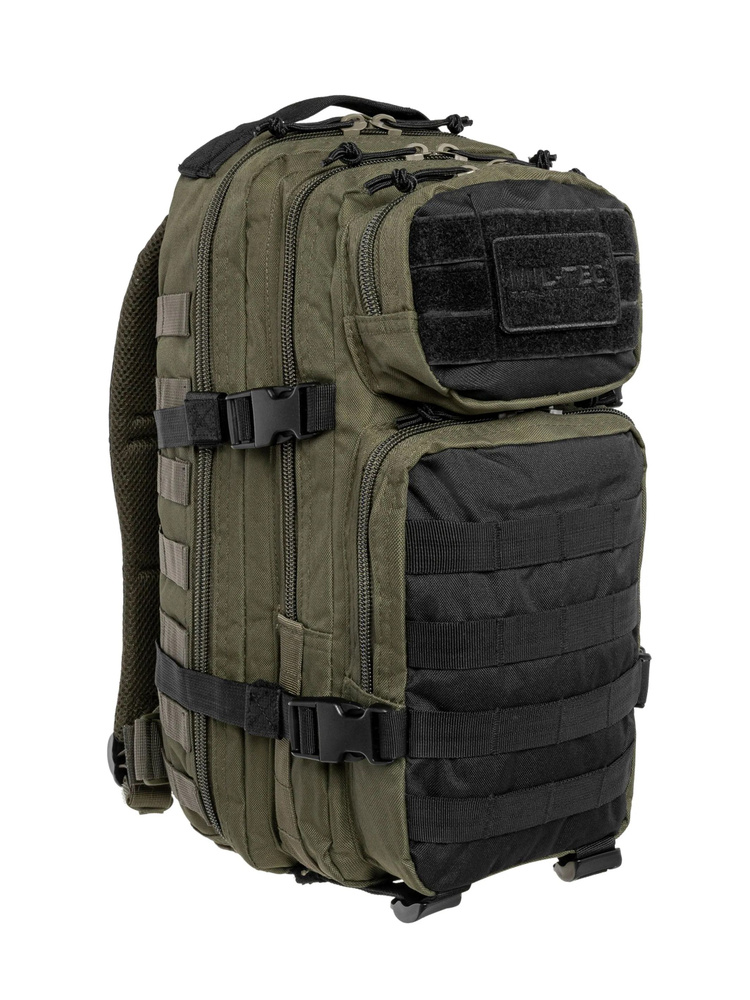 Рюкзак штурмовой US Assault малый Mil-Tec, 20 л, цвет Ranger Green/Black #1