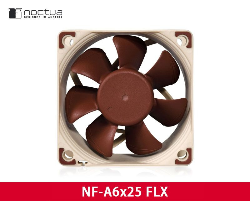 Noctua NF-A6x25 Вентилятор корпуса 6 см с интеллектуальным контролем температуры  #1