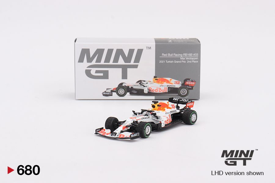 Коллекционная машинка MINI GT 1:64 RB16B #33 Max Verstappen #1