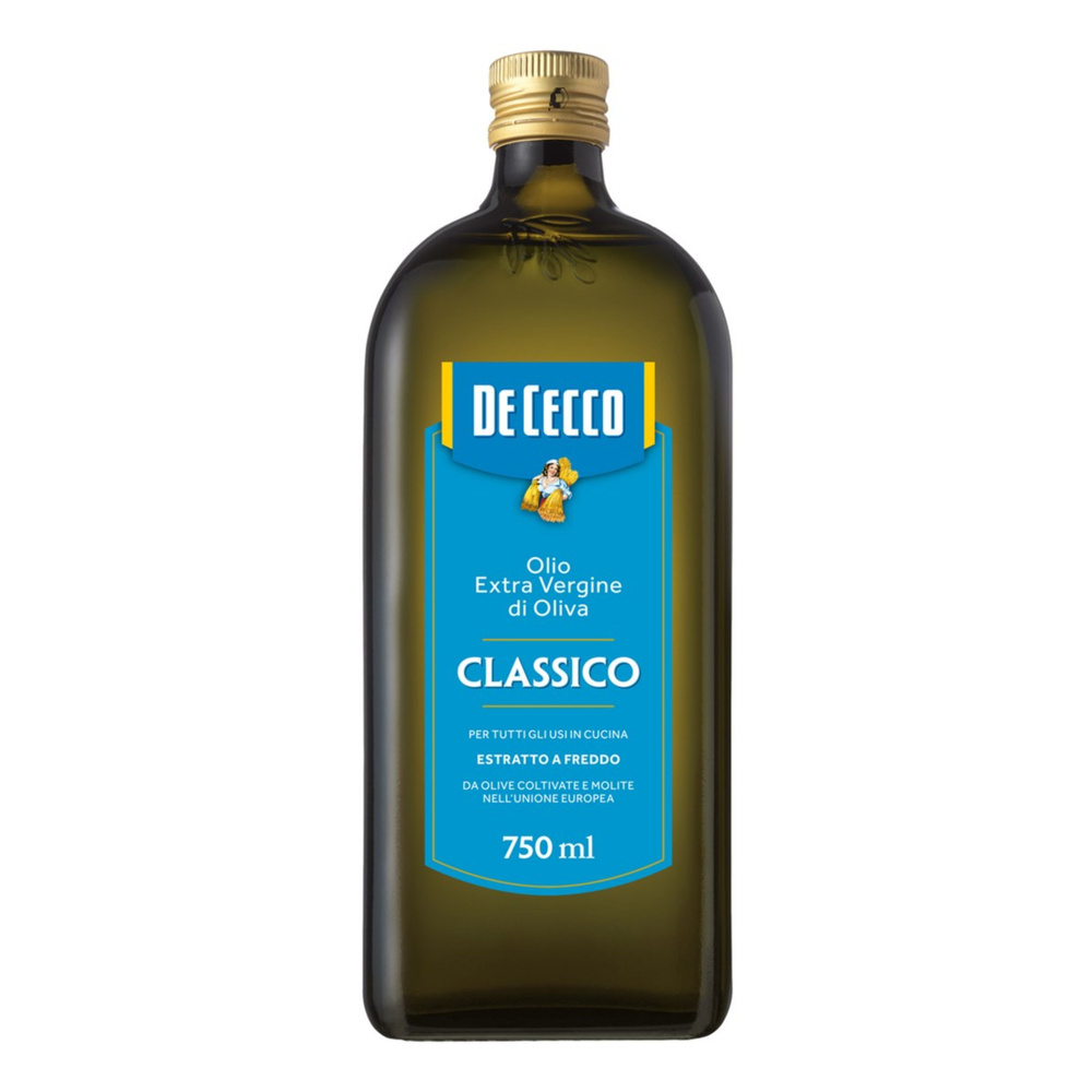 Масло оливковое De Cecco Classico Extra Virgen, 750мл #1