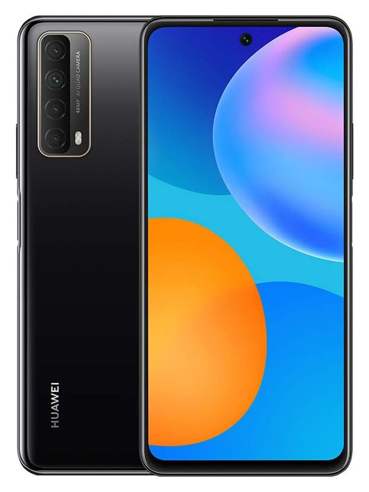 Honor Смартфон P smart 2021 русским Global 4/128 ГБ, черный #1