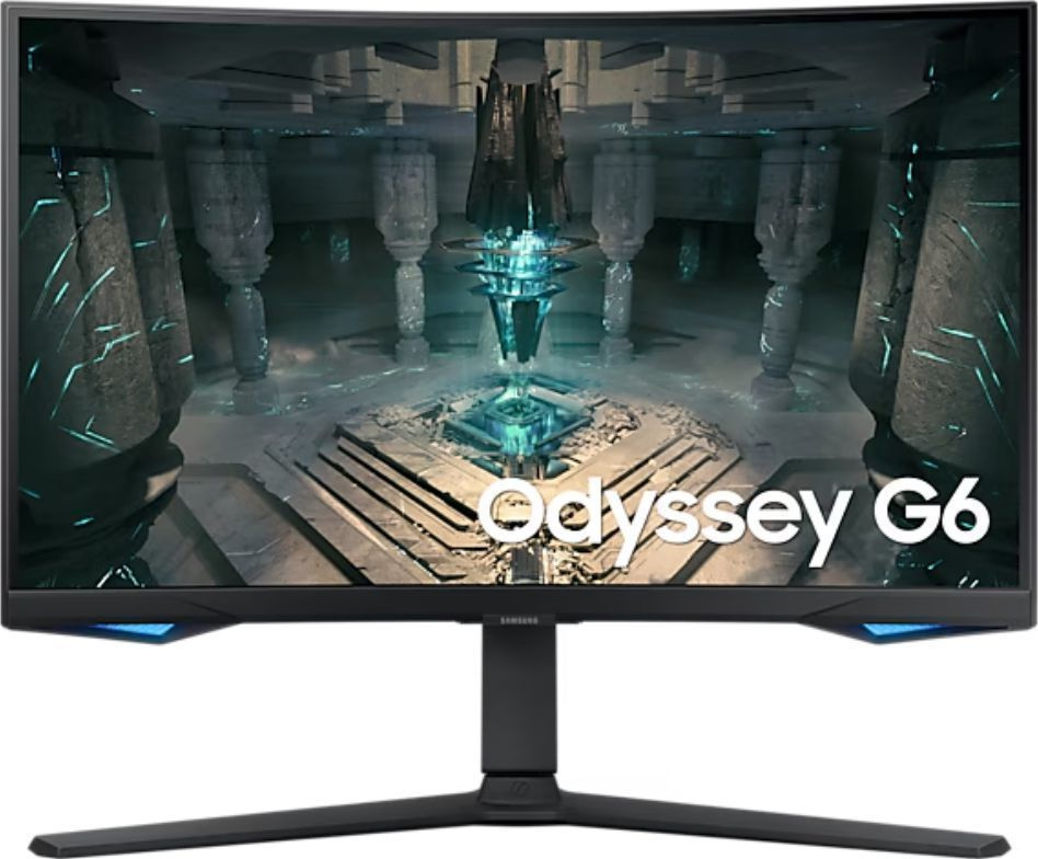 Samsung 32" Монитор Odyssey G6 Smart S32BG650EC, черный. Уцененный товар #1