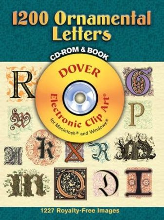 1200 Ornamental Letters +CD-ROM #1