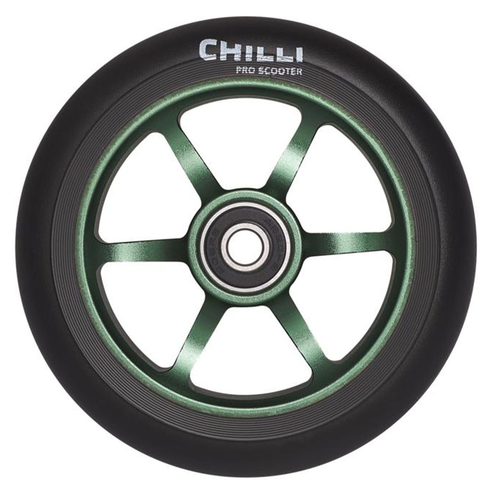 Колесо Для Самоката Chilli Wheel 5000 - 110 Mm Green (Б/Р) #1