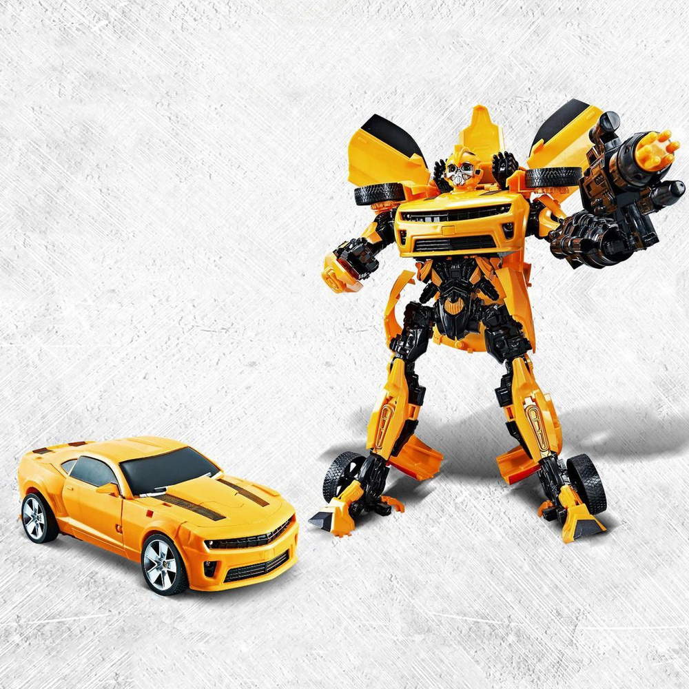 Большой робот-трансформер БамблБи / BumbleBee / 40см. #1