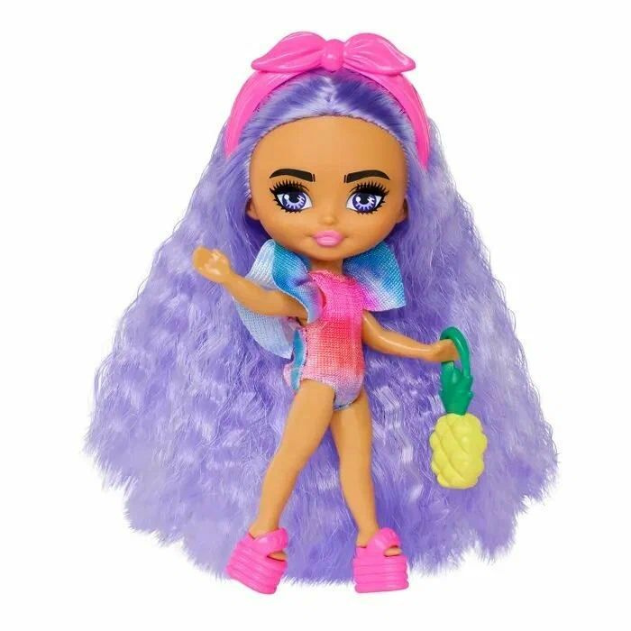 Кукла Barbie Extra Fly Mini Minis Beach HPN06 #1