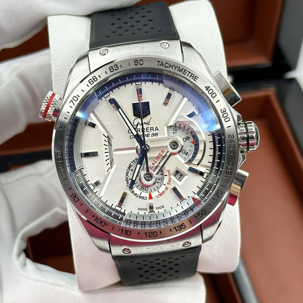 Массивные Мужские часы Tag Heuer Carrera Премиальные #1