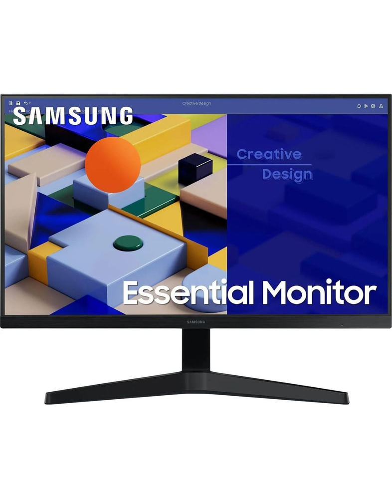 Samsung 27" Монитор LS27C310EAIXCI, черный #1