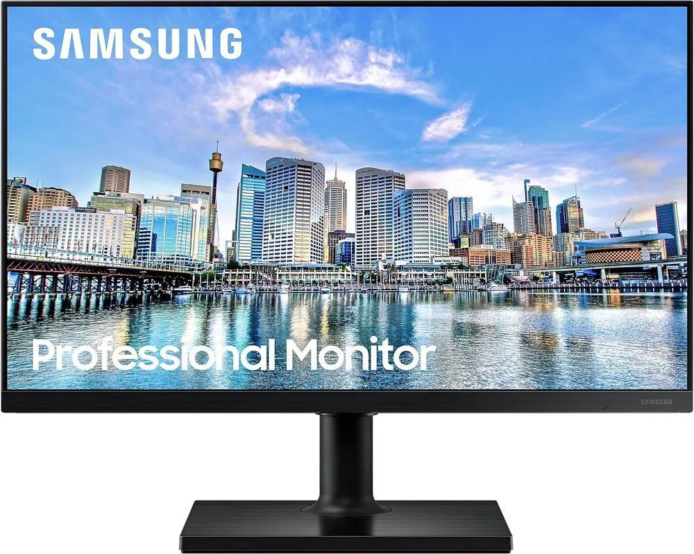 Samsung 23.8" Монитор F24T450FQI, черный #1