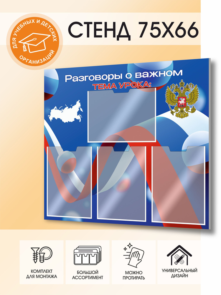 Информационный стенд "Разговоры о важном" #1