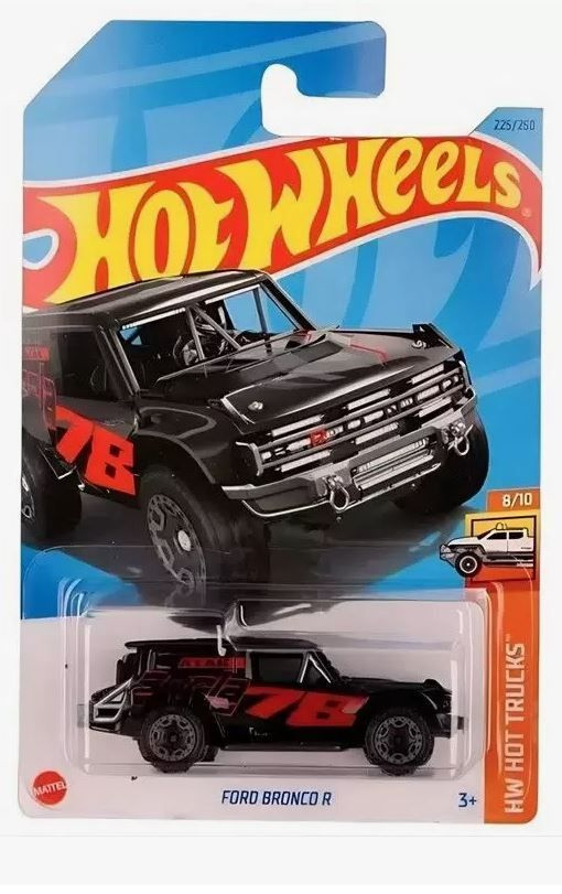 Машинка Hot Wheels Ford Bronco R / HW HOT TRUCKS / Хот Вилс #1