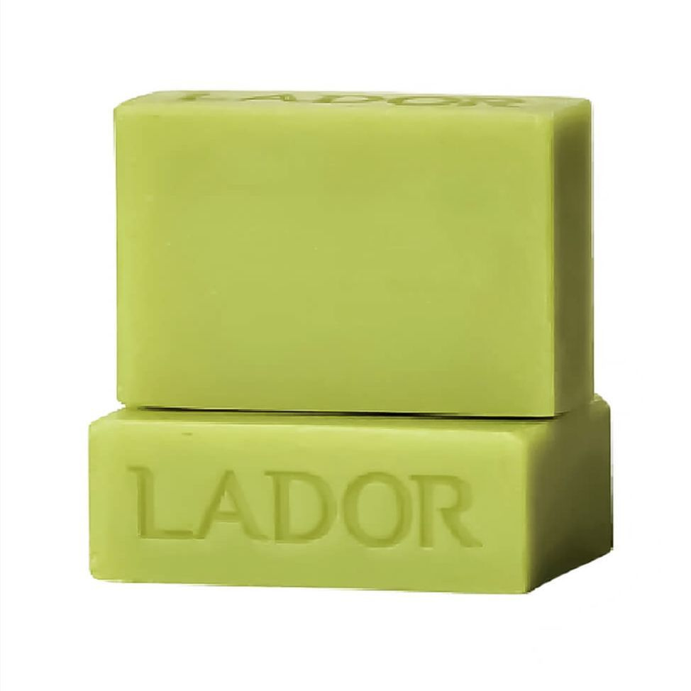 Твёрдый бессиликоновый шампунь с васаби La'dor Wasabi Shampoo Bar #1