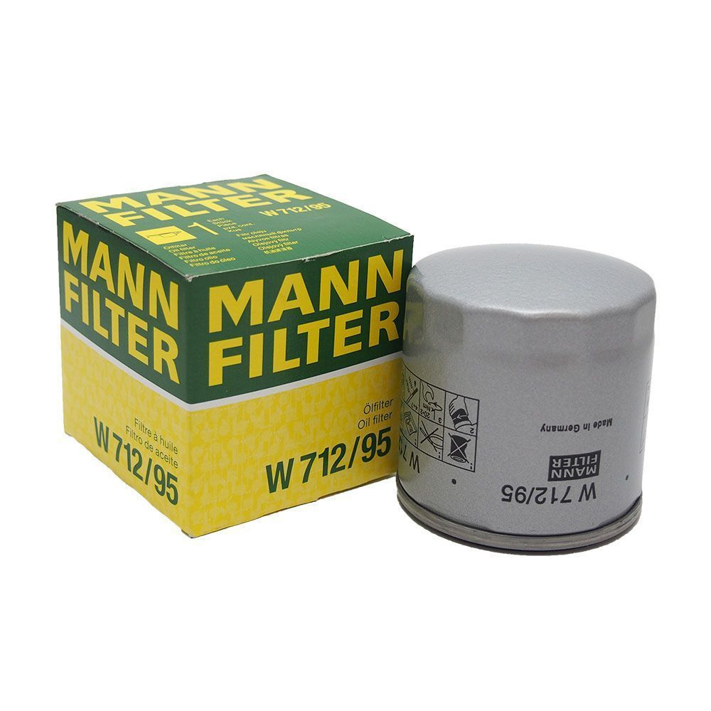 Фильтр масляный (ГЕРМАНИЯ ) MANN-FILTER W 712/95 (W71295) Audi Ауди A3 Q3; Skoda Шкода Octavia Октавия #1