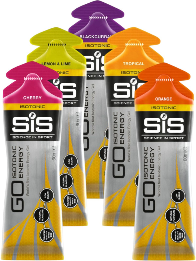 Энергетический гель SCIENCE IN SPORT (SiS) GO Isotonic Energy Gels 5 x 60 мл Микс, Микс  #1