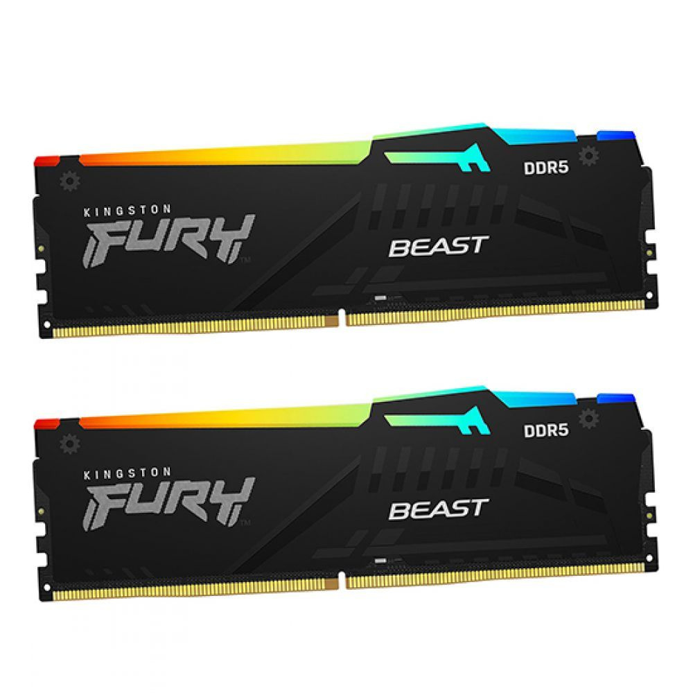 Kingston Fury Оперативная память Beast Black AMD RGB KF560C36BBEAK2-16 2x8 ГБ (KF560C36BBEAK2-16)  #1