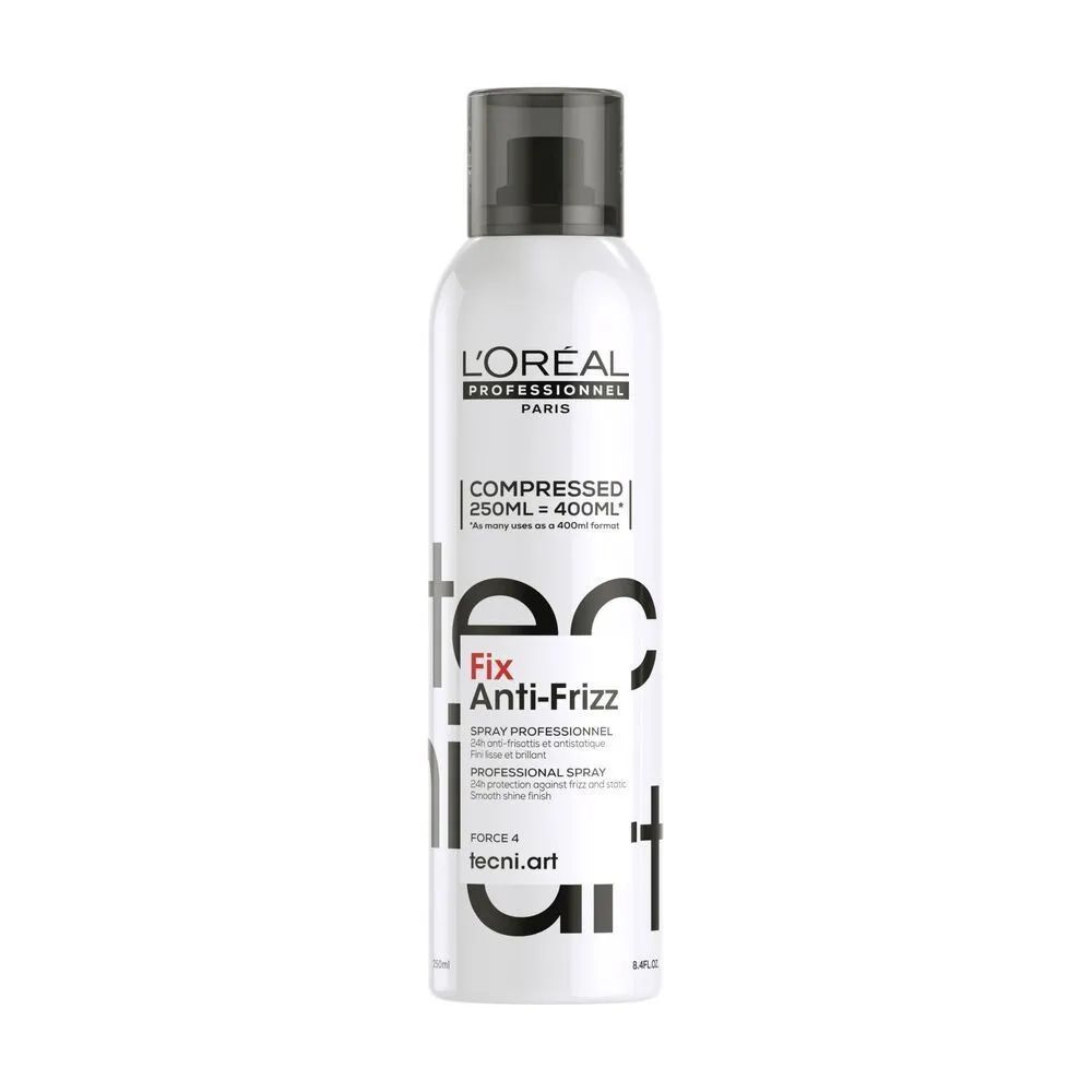 L'Oreal Professionnel Tecni Art Fix Anti-Frizz 4 Спрей сильной фиксации, с защитой от влаги и уф-лучей, #1