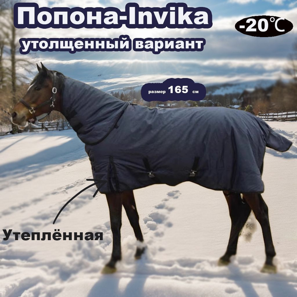 Попона, утолщенный фасон на зиму, 165cm,Плотность 900D #1