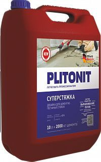 Plitonit/Плитонит СуперСтяжка,10л,суперводоредуцирующая добавка для бетонов и строительных растворов #1