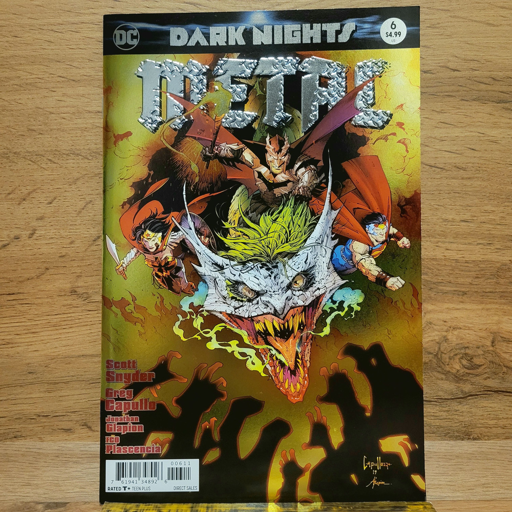 Ретро Комикс Batman Metal #6. 1998 Год. | Lee #1