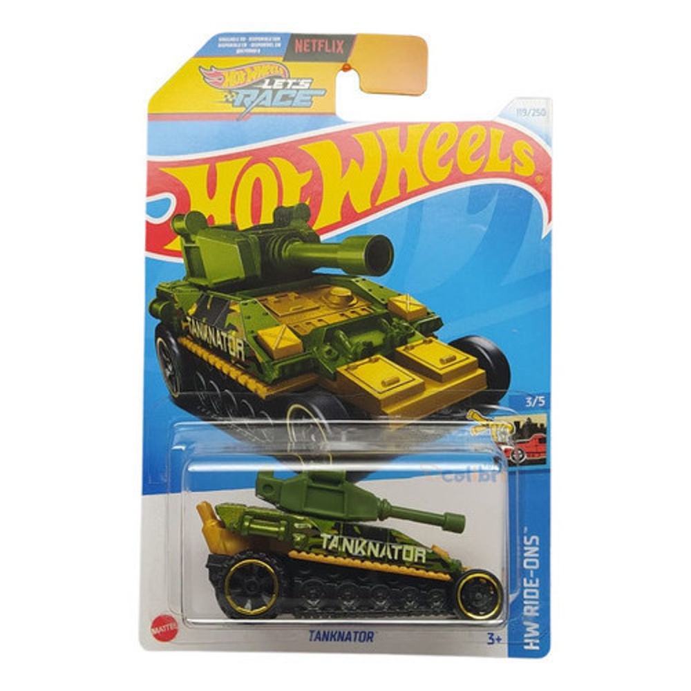 HTC39 Hot Wheels машинка металлическая игрушка коллекционная масштабная модель Tanknator Кейс 2024  #1