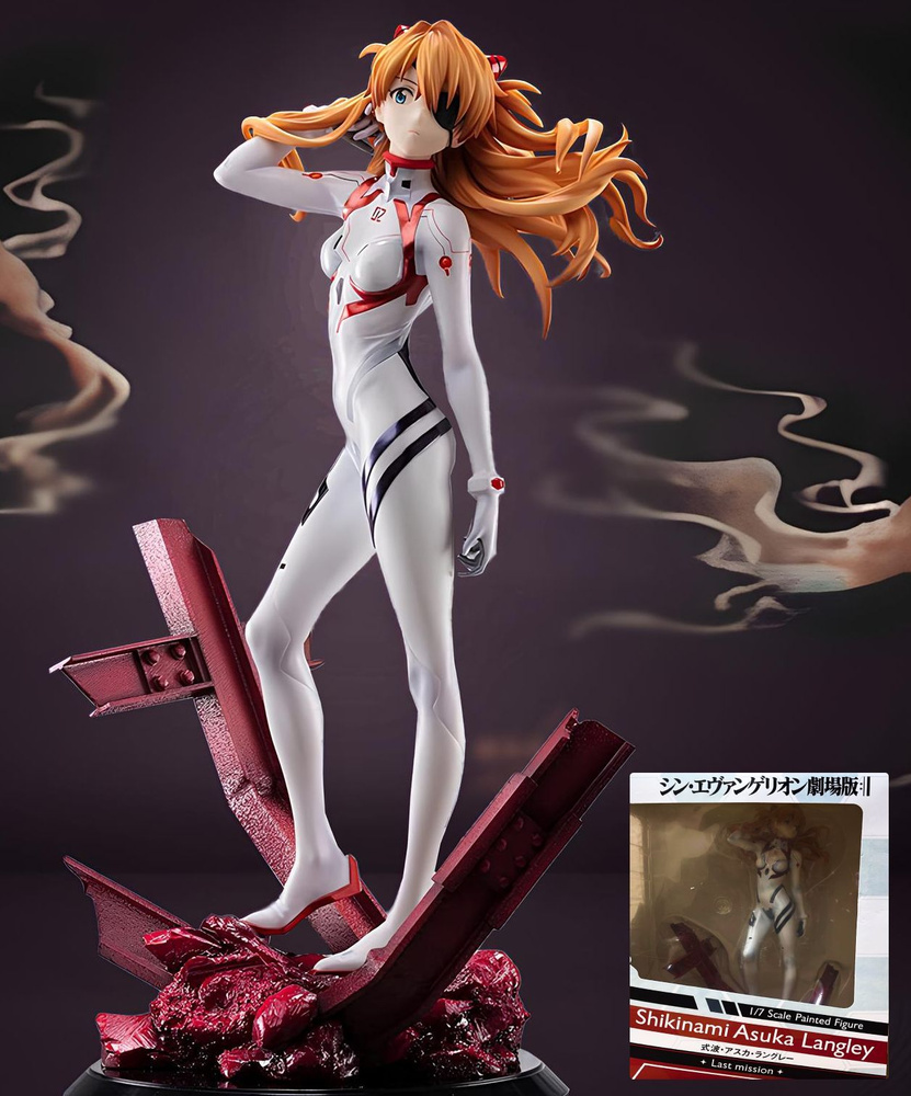 Фигурка Евангелион Аска Лэнгли / Evangelion Asuka Langley (25см) #1