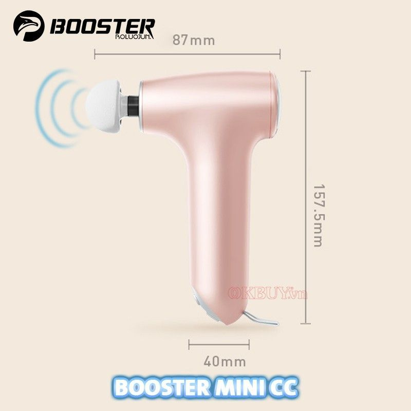 Перкуссионный массажер для тела, шеи и плеч, спины BOOSTER Mini CC BOLUOJUN, массажный пистолет мини #1