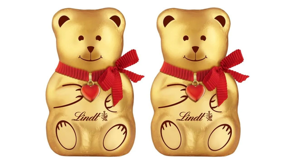 Шоколад фигурный LINDT TEDDY MILK молочный 100г*2штуки #1