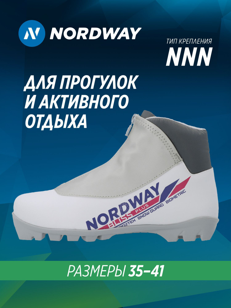 Ботинки лыжные Nordway BLISS PLUS NNN #1