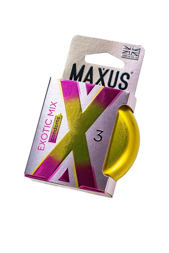 Презервативы Maxus EXOTIC MIX, латекс, ароматизированные 3 шт. #1