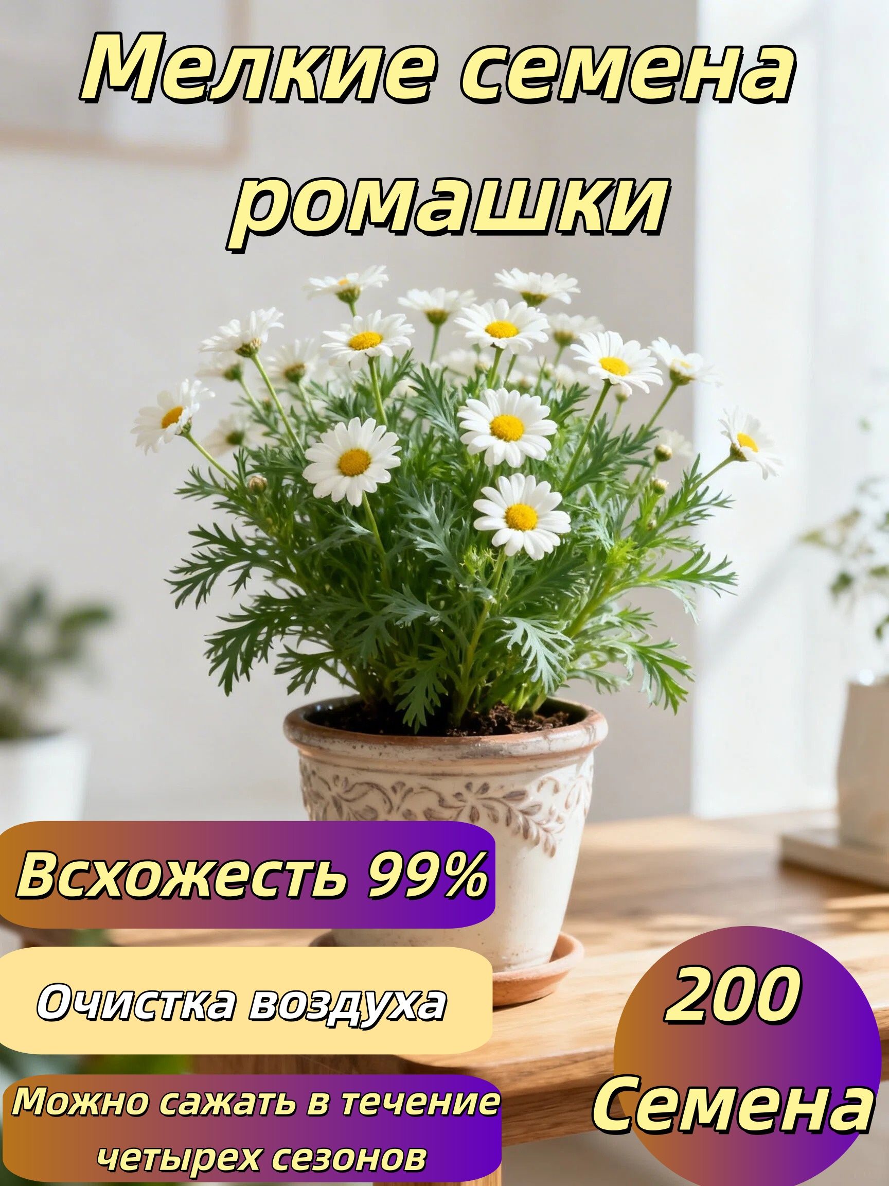 Мелкиесеменаромашки,200шт