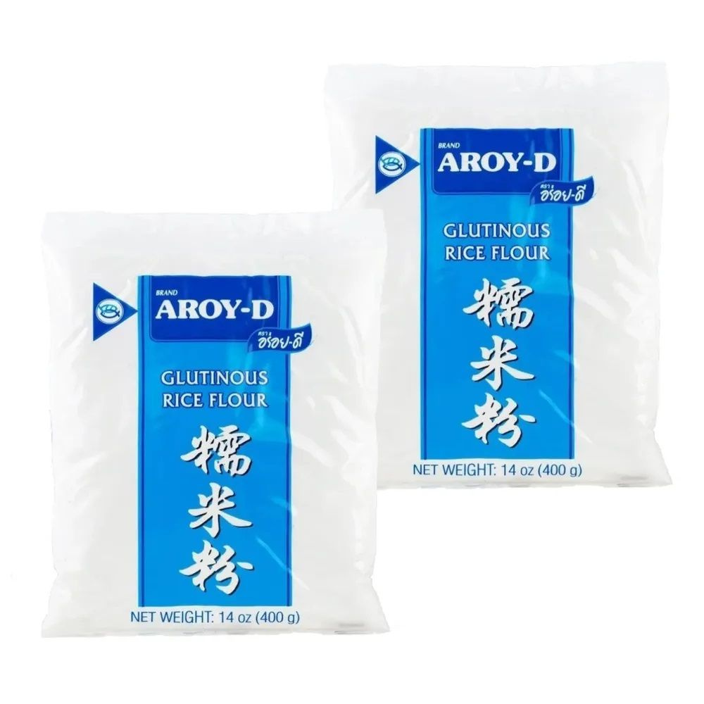 Клейкая рисовая мука AROY-D 400 г х 2 шт #1