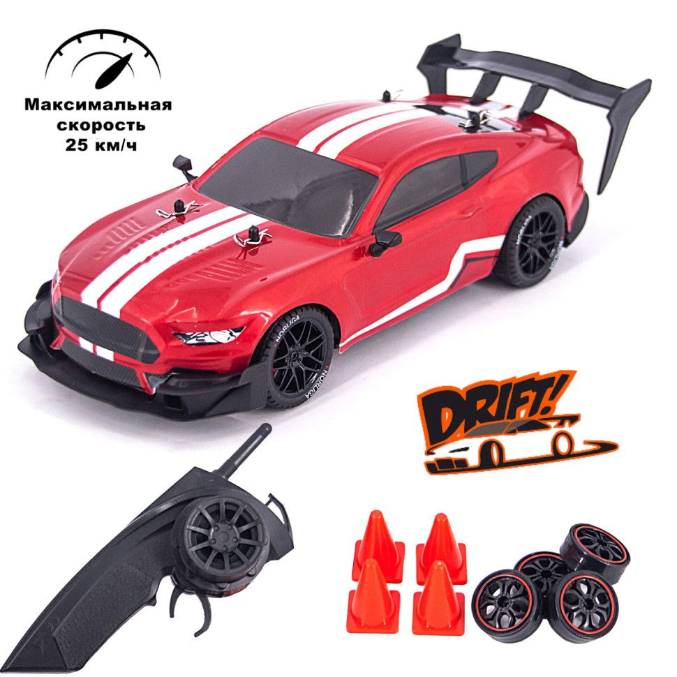 Радиоуправляемая машина для дрифта Ford Mustang 4WD 1:14 - RC-19C #1