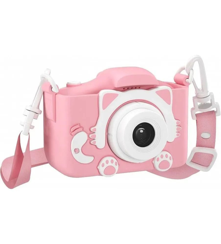 Детский фотоаппарат Kids Kitty, розовый #1