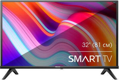 Hisense Телевизор 32A4K HD HDMIx2, USBx2, версия для России, оригинал 32" HD, черный  #1