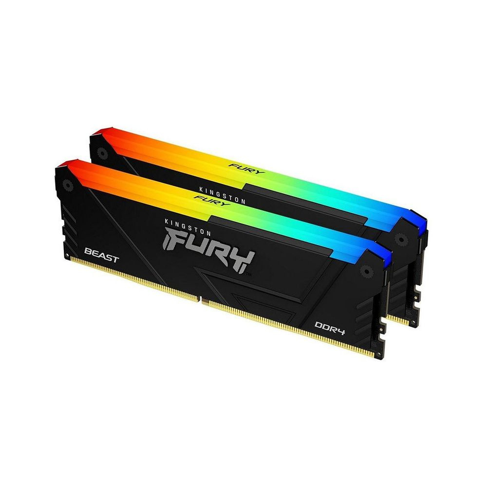 Kingston Fury Оперативная память Fury Beast RGB KF432C16BB2AK2/32 2x16 ГБ (KF432C16BB2AK2/32)  #1