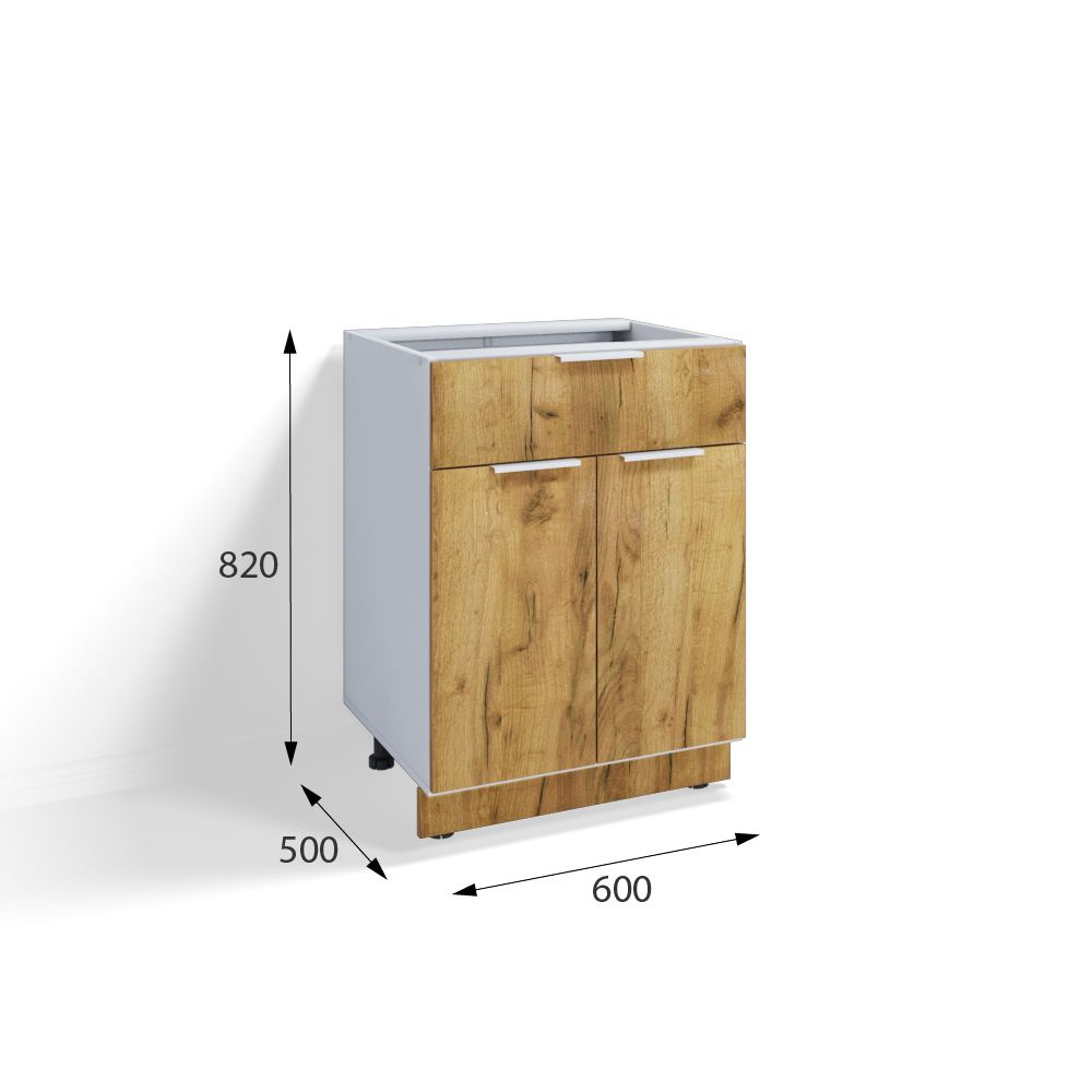 Velardy Кухонный модуль напольный 60х50х82 см #1