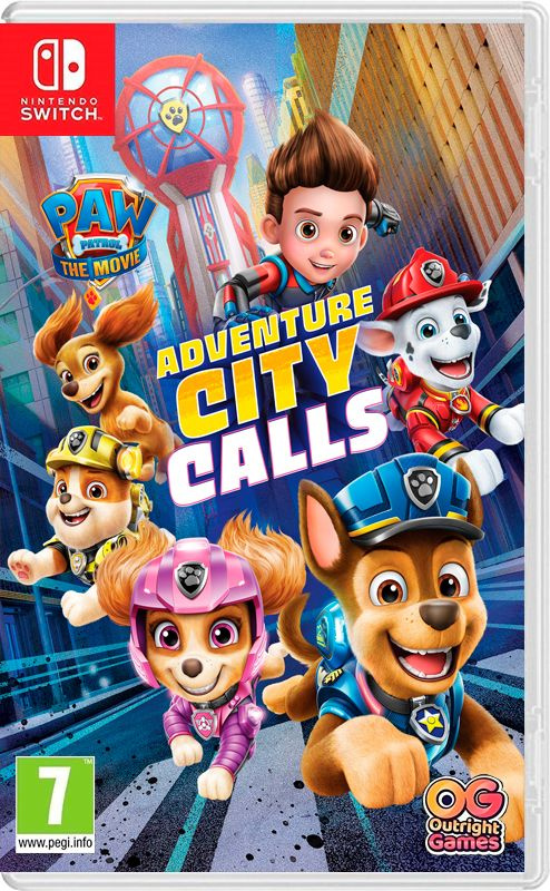 Игра PAW Patrol The Movie: Adventure City Calls (Nintendo Switch, Русские субтитры)  #1